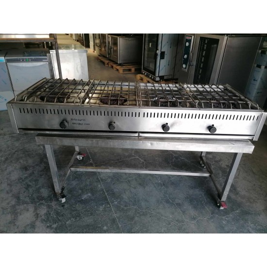 Μεταχειρισμένο Φλόγιστρο Επιτραπέζιο με 4 Καυστήρες 160Χ60Χ25