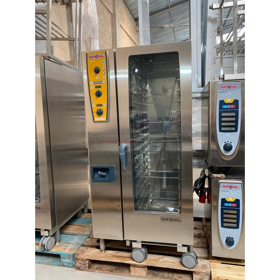 Μεταχειρισμένος φούρνος αερίου Rational 16 θέσεων 60Χ40