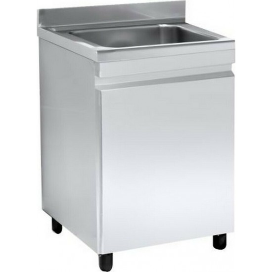 ΛΑΝΤΖΑ ΚΛΕΙΣΤΗ  LK1G89  89x70x88  NIKI INOX