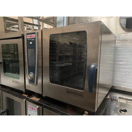 Μεταχειρισμένος φούρνος Rational ηλεκτρικός 5 θέσεων 60Χ40 SCC WE 61 E