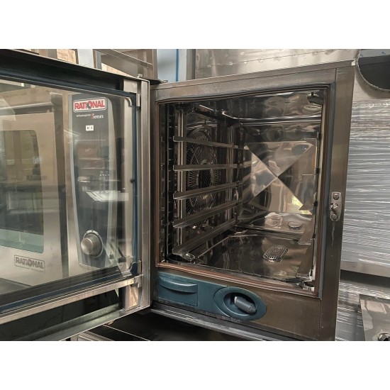 Μεταχειρισμένος φούρνος Rational ηλεκτρικός 5 θέσεων 60Χ40 SCC WE 61 E