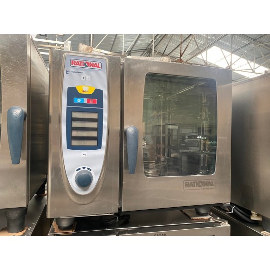 Μεταχειρισμένος φούρνος αερίου 6 θέσεων 1/1GN Rational SCC 61 G