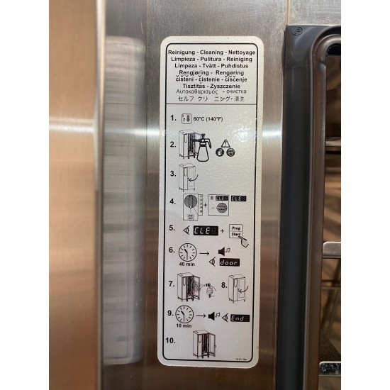 Μεταχειρισμένος φούρνος αερίου Rational 16 θέσεων 60Χ40