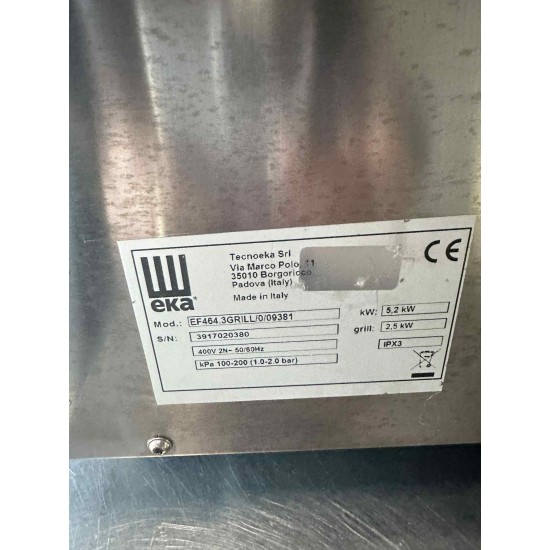 Μεταχειρισμένος Ηλεκτρικός Φούρνος EKA EF464.3GRILL 4 Θέσεων 78Χ67Χ63