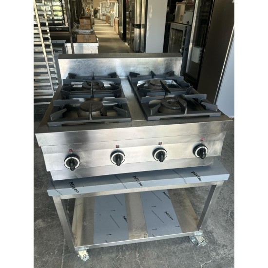 Μεταχειρισμενη Εστια Αερίου North GAS E400 με 4 Καυστήρες 80Χ70Χ30(45)