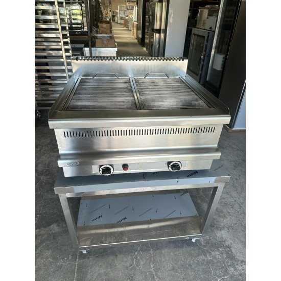 Μεταχειρισμένο Γκριλ Αερίου Διπλό με Συρτάρι Νερού Visvardis GS 270 CLASSIC 75Χ70Χ35