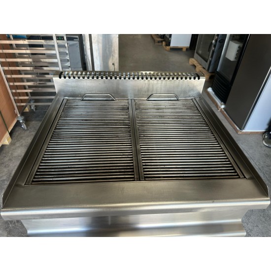 Μεταχειρισμένο Γκριλ Αερίου Διπλό με Συρτάρι Νερού Visvardis GS 270 CLASSIC 75Χ70Χ35