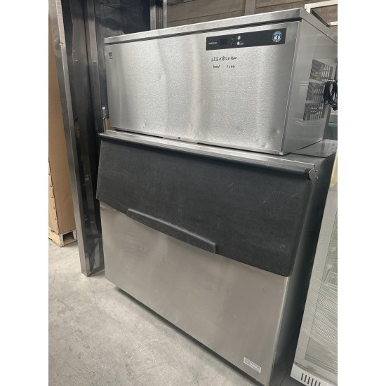 Μεταχειρισμένη Παγομηχανή Hoshizaki 123Χ80Χ160 για Συμπαγές παγάκι Μεγάλο