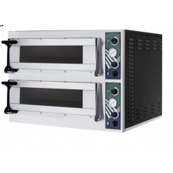 Φούρνος πίτσας ηλεκτρικός Ιταλικός διπλός 97Χ92Χ74 Nevo44 Hostek