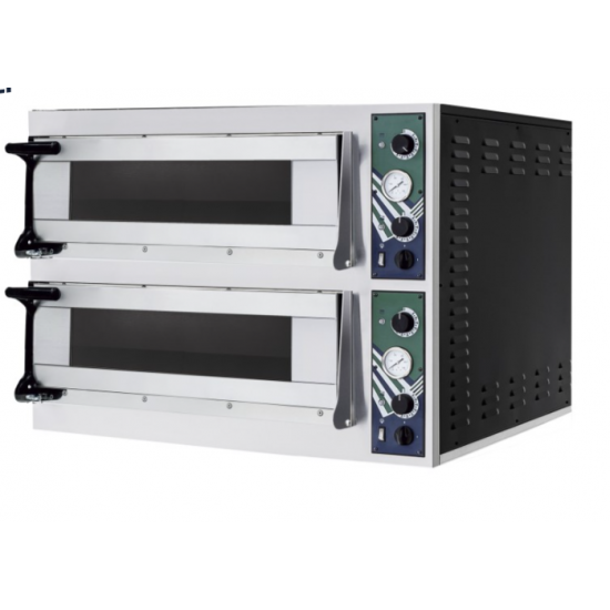 Φούρνος πίτσας ηλεκτρικός Ιταλικός διπλός 97Χ92Χ74 Nevo44 Hostek