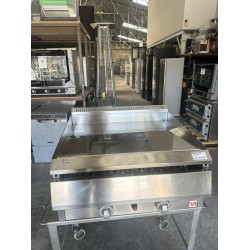 Μεταχειρισμένο Πλατώ Φυσικού Αερίου  με Πλακα Χρωμίου ΒΡΕΤΤΟΣ 75Χ69Χ45