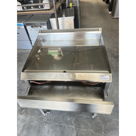 Μεταχειρισμένο Πλατώ Φυσικού Αερίου  με Πλακα Χρωμίου ΒΡΕΤΤΟΣ 75Χ69Χ45