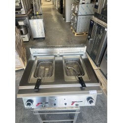 Μεταχειρισμένη διπλή φριτέζα Αερίου Vimitex 80x70x43 