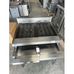 Μεταχειρισμένο Γκριλ Φυσικού Αερίου Διπλό με Συρτάρι νερού Vimitex 