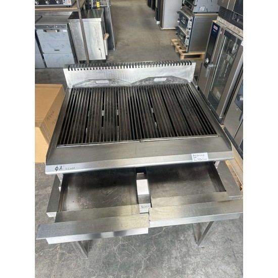 Μεταχειρισμένο Γκριλ Φυσικού Αερίου Διπλό με Συρτάρι νερού Vimitex 