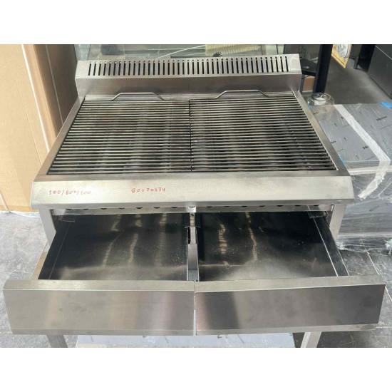 Μεταχειρισμένο Γκριλ Αερίου με Συρτάρι Νερού Vrettos Artemis 2 Eco 82X69X34