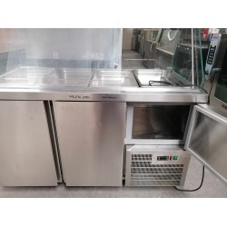Μεταχειρισμένο Ψυγείο Σαλατών με Βιτρίνα και Ψυχόμενο αποθηκευτικό χώρο 142Χ70Χ130 Μεταχειρισμένο Ψυγείο Σαλατών με Βιτρίνα και Ψυχόμενο αποθηκευτικό χώρο 142Χ70Χ130