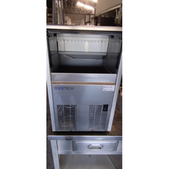 Μεταχειρισμένη Παγομηχανη Ice Tech SS 35A Συμπαγές παγάκι Κύπελλο 44Χ61Χ70 