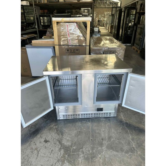 Μεταχειρισμένο Ψυγείο Πάγκο με Κατω μοτέρ ΙΝΟΜΑΚ 2 Πορτες 108Χ70Χ85