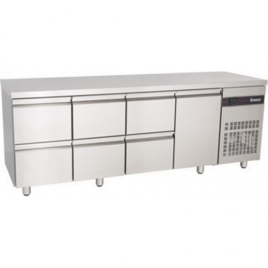 Ψυγείο πάγκος mod: Pine - Pnrp2229 224Χ70Χ87 Inomak