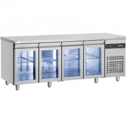 Ψυγείο πάγκος mod: Prunus-Pnr 9999/Glass 224Χ70Χ87 Inomak