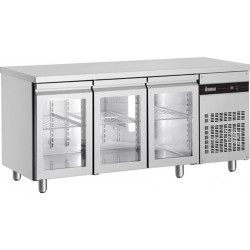 Ψυγείο πάγκος mod: Prunus- Pmr999/Glass 179Χ60Χ87 Inomak