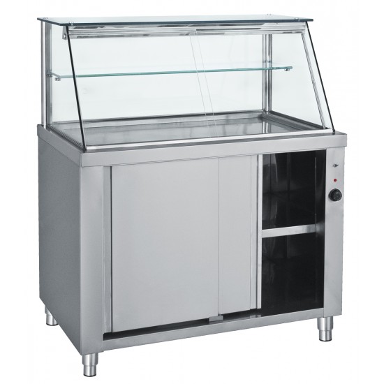 ΘΕΡΜΑΙΝΟΜΕΝΗ ΒΙΤΡΙΝΑ  HD 140  140x70x130  ΒΑΜΒΑΣ