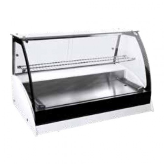 ΕΠΙΤΡΑΠΕΖΙΑ ΨΥΧΟΜΕΝΗ ΒΙΤΡΙΝΑ BIRE110C  110x68x68  NIKI INOX