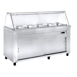 ΜΠΑΙΝ ΜΑΡΙ MM80172G  172x80x219  NIKI INOX