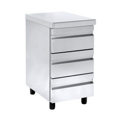 ΣΥΡΤΑΡΙΕΡΑ 3ΠΛΗ ERSR03  45x70x88  NIKI INOX