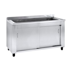 ΛΑΝΤΖΑ ΚΛΕΙΣΤΗ  LKSK120  120x70x88  NIKI INOX