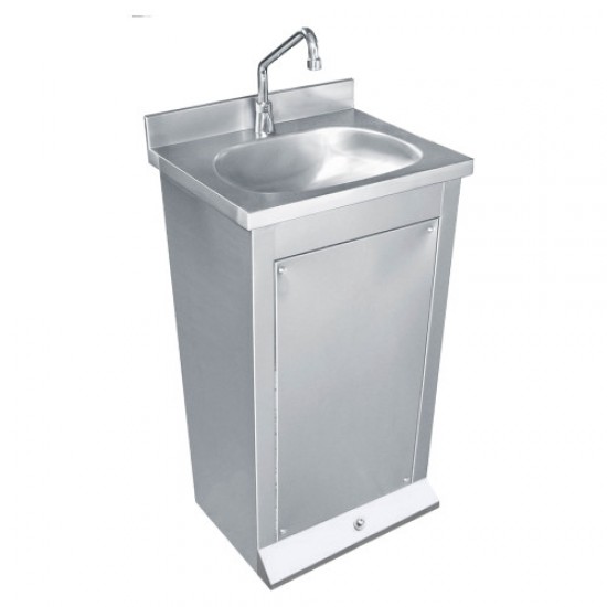 ΛΑΝΤΖΑ ΜΕ ΠΟΔ/ΒΙΔΑ LKPO01  50x45x88  NIKI INOX