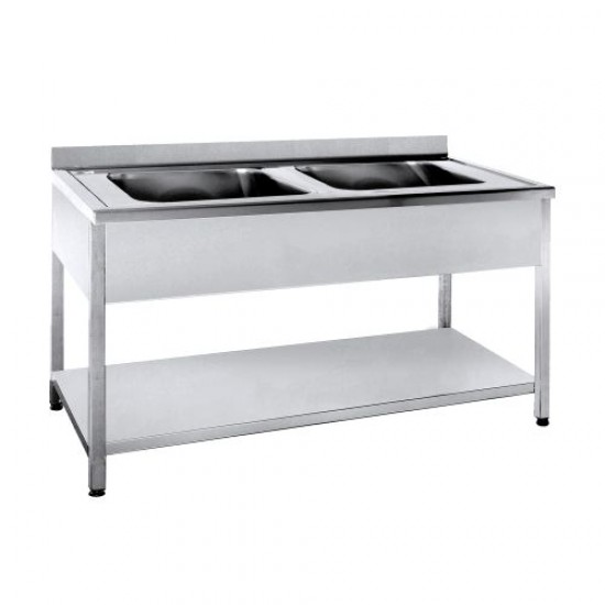 ΛΑΝΤΖΑ ΑΝΟΙΧΤΗ LA2G134  134x70x88  NIKI INOX