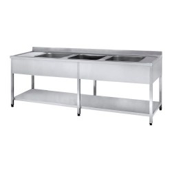 ΛΑΝΤΖΑ ΑΝΟΙΧΤΗ LA3G210  210x70x88  NIKI INOX