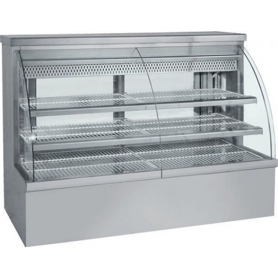 Βιτρίνα ζαχαροπλαστείου Ζ148 148Χ83Χ130  Βάμβας