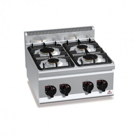 ΚΟΥΖΙΝΑ ΑΕΡΙΟΥ  G6F4 B 60x60x29  12,4 Kw BERTO  S