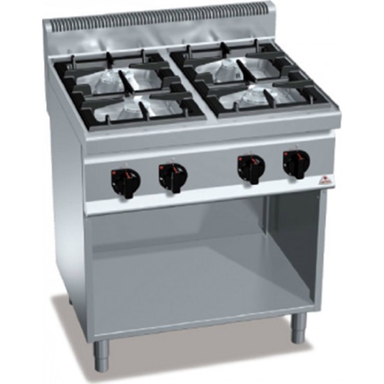 ΚΟΥΖΙΝΑ ΑΕΡΙΟΥ  G7 F4 M 80x70x90  21 Kw BERTO  S