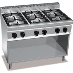ΚΟΥΖΙΝΑ ΑΕΡΙΟΥ G7 F6 M-TK 120x70x90  60 Kw BERTO  S