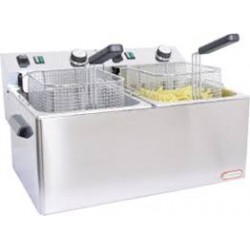 ΦΡΙΤΕΖΑ ΗΛΕΚΤΡΙΚΗ  FE77 T-CF 54x42x32  2x4,8 Kw BERTO  S