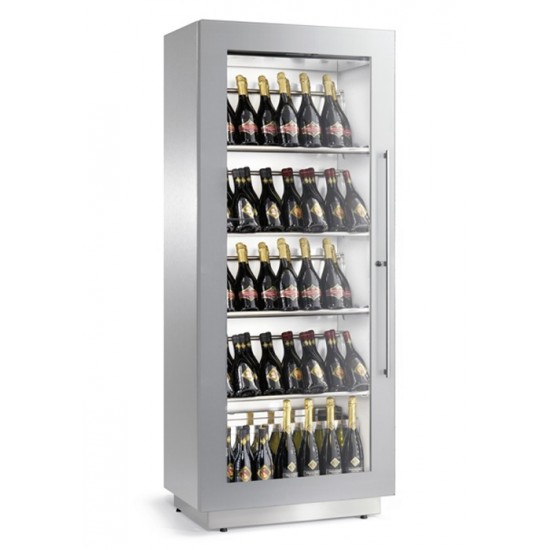 ΨΥΓΕΙΟ ΒΙΤΡΙΝΑ ΚΡΑΣΙΩΝ  AROMA 820 VT  82x55x197  190W AFINOX