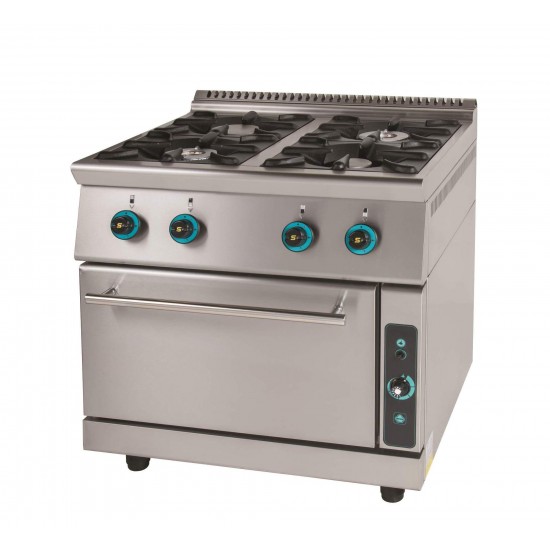 ΚΟΥΖΙΝΑ ΑΕΡΙΟΥ-ΣΕΙΡΑ 900  FC4FS9 4 ΕΣΤΙΕΣ 85x90x85  SER GAS