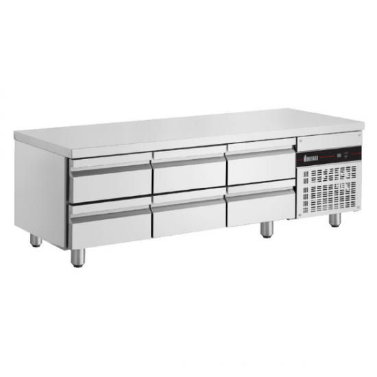 Ψυγείο πάγκος mod: Populus- Pwdp333 179Χ70Χ64 Inomak