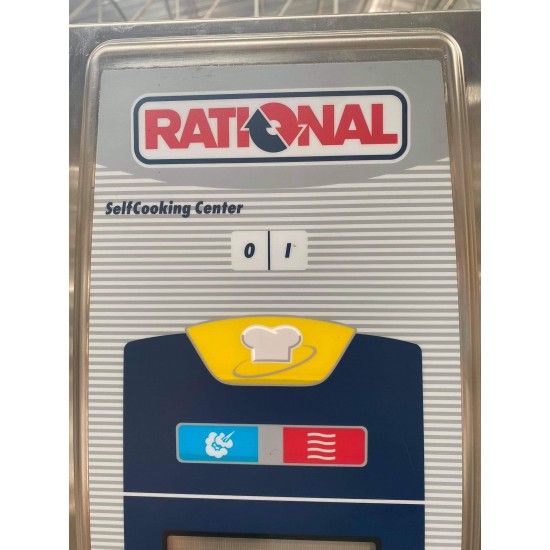 Μεταχειρισμένος φούρνος αερίου 6 θέσεων 1/1GN Rational SCC 61 G