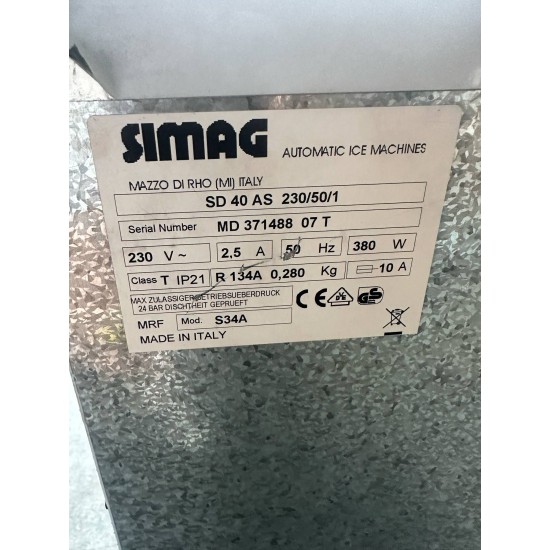 Μεταχειρισμένη Παγομηχανή Ψεκασμού SIMAG SD40 49X57X85