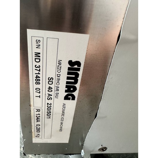 Μεταχειρισμένη Παγομηχανή Ψεκασμού SIMAG SD40 49X57X85