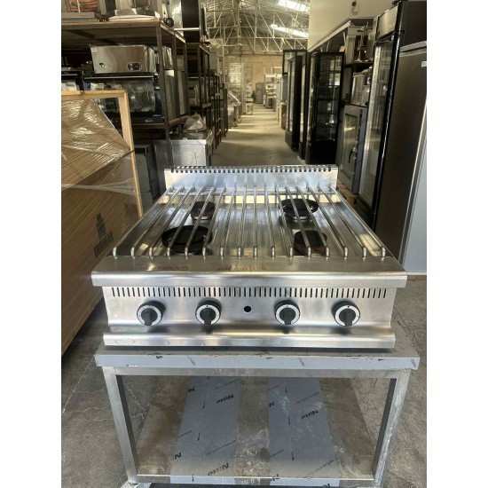 Μεταχειρισμενη Εστια Αερίου με 4 Καυστήρες Επιτραπέζια Visvardis 80X90X35