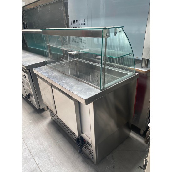 Μεταχειρισμένη ψυχόμενη βιτρίνα 108Χ70Χ86