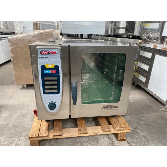 Μεταχειρισμένος φούρνος ηλεκτρικός 6 θέσεων 1/1GN Rational SCC 61 E