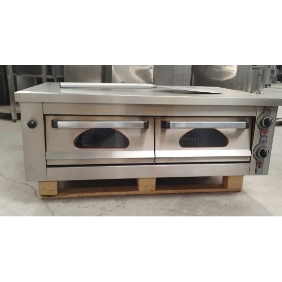 Μεταχειρισμένος Φούρνος Πίτσας Διπλός Μάρκας NORTH F135 135Χ100Χ60