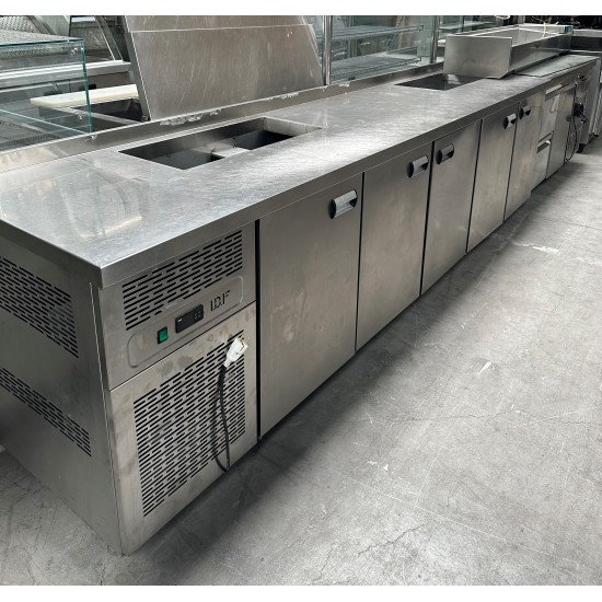 Μεταχειρισμένο ψυγείο σαλατών 305Χ70Χ86